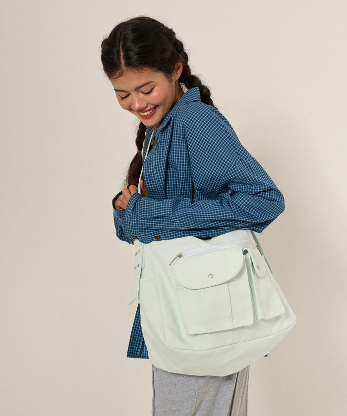 ショルダーバッグ/バッグ/キャンバス地