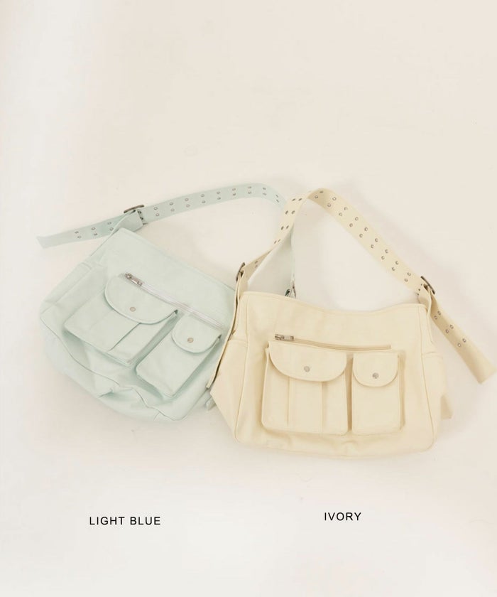 ショルダーバッグ/バッグ/キャンバス地