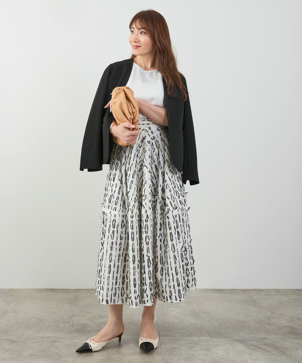 手洗い可 セレクト オケージョン オフィス 学校行事 アウター 袖口スリット 上品 きれいめ ジョイントスペース