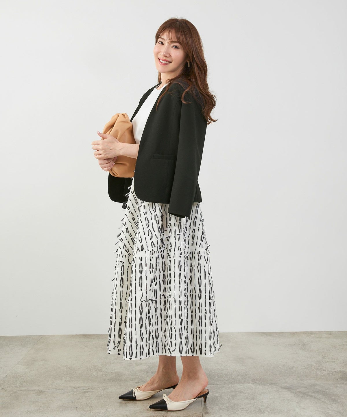 手洗い可 セレクト オケージョン オフィス 学校行事 アウター 袖口スリット 上品 きれいめ ジョイントスペース