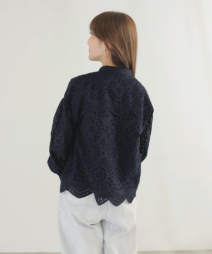 手洗い可体型カバーオフィス裾カットくるみ釦おしゃれフェミニン上品大人可愛いきれいめ春白黒ジョイントスペース