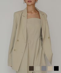 ダブル ブレスト ジャケット KINO THE KEI