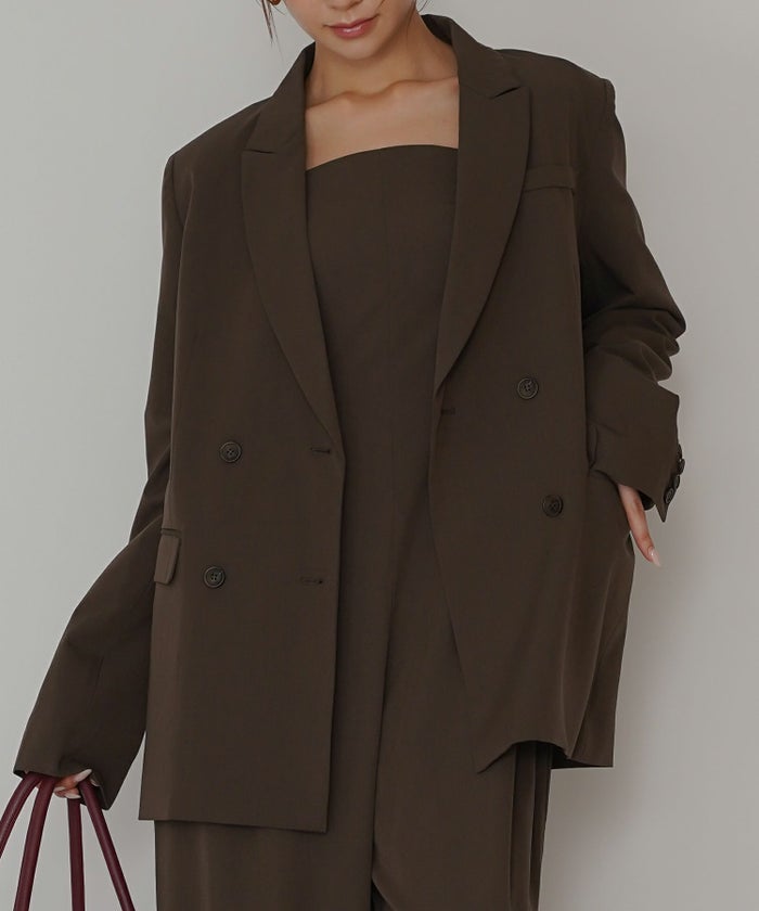 ダブル ブレスト ジャケット KINO THE KEI