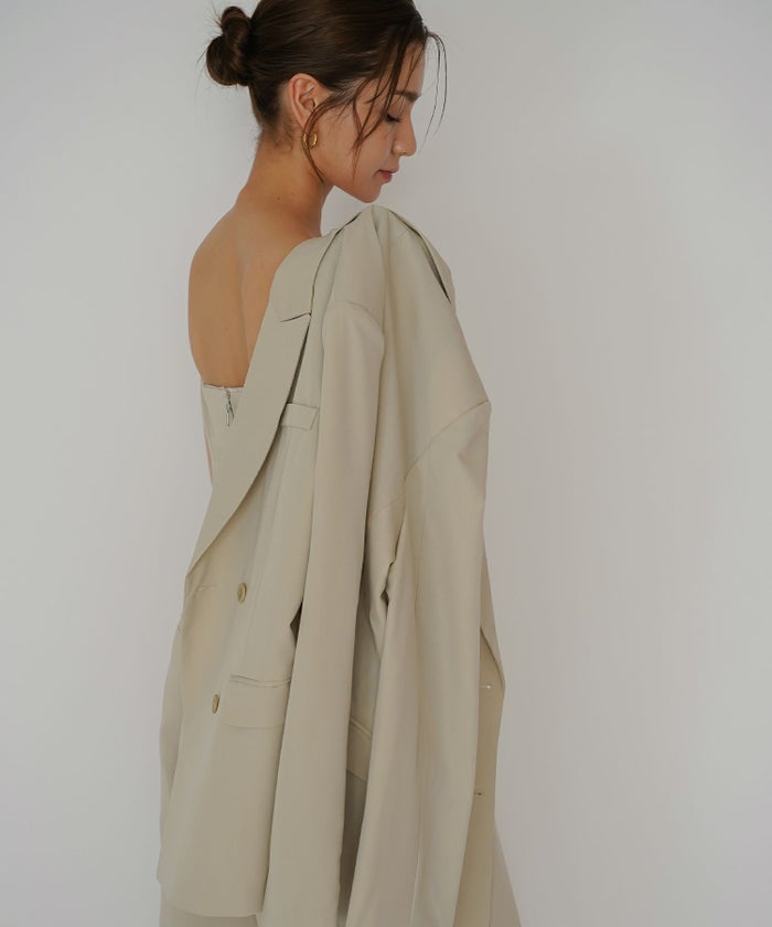 ダブル ブレスト ジャケット KINO THE KEI