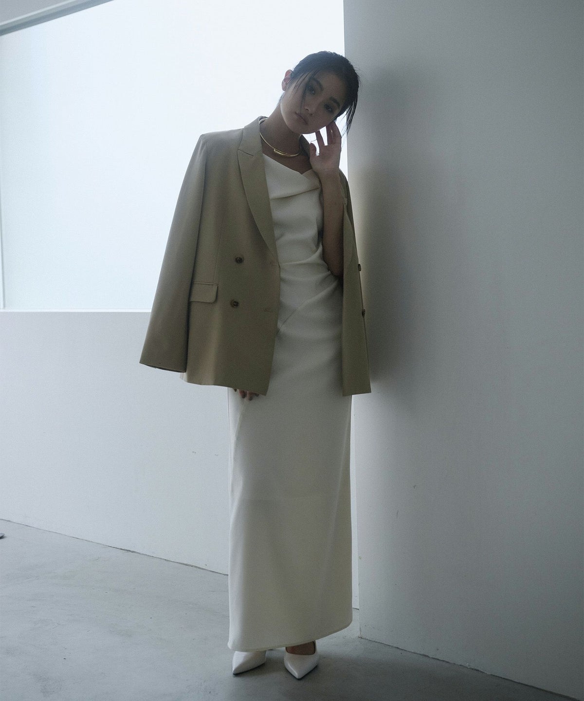 ダブル ブレスト ジャケット KINO THE KEI