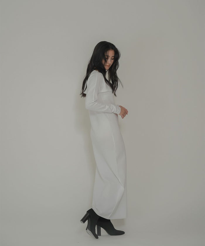 アセテート 2WAY ノースリーブ ワンピース KINO THE KEI