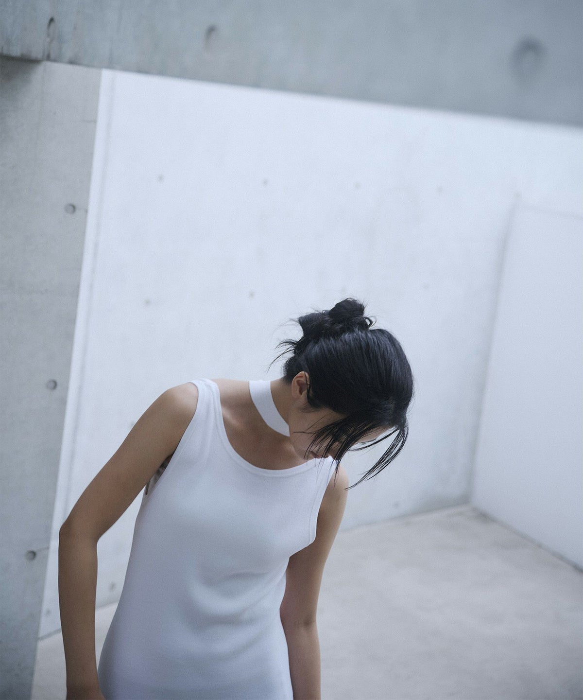 アセテート 2WAY ノースリーブ ワンピース KINO THE KEI