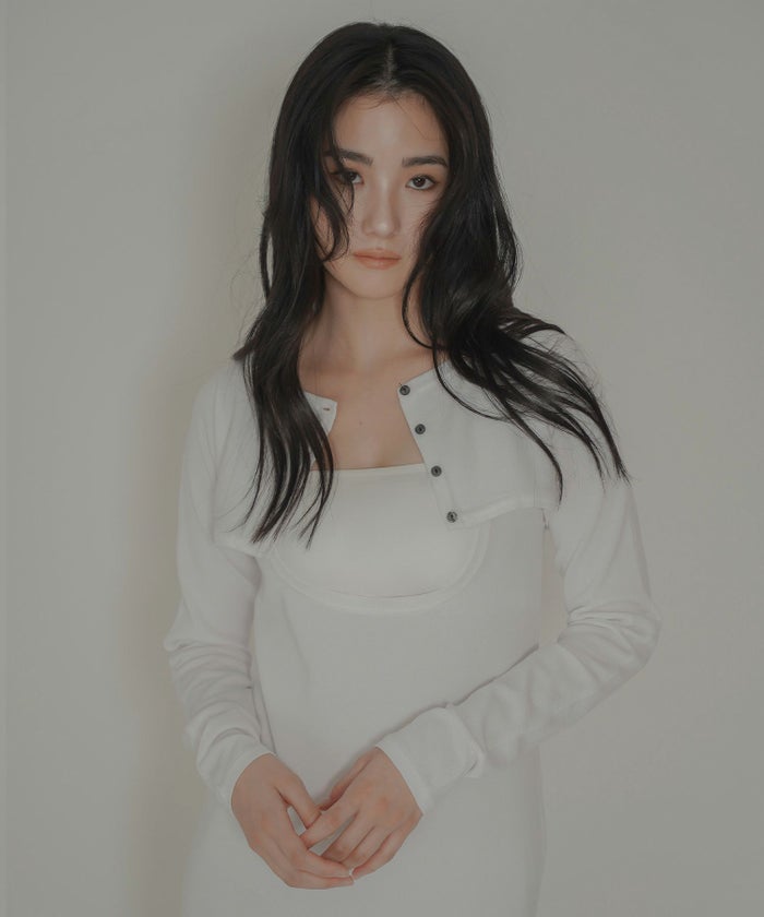 アセテート ショート カーデ KINO THE KEI