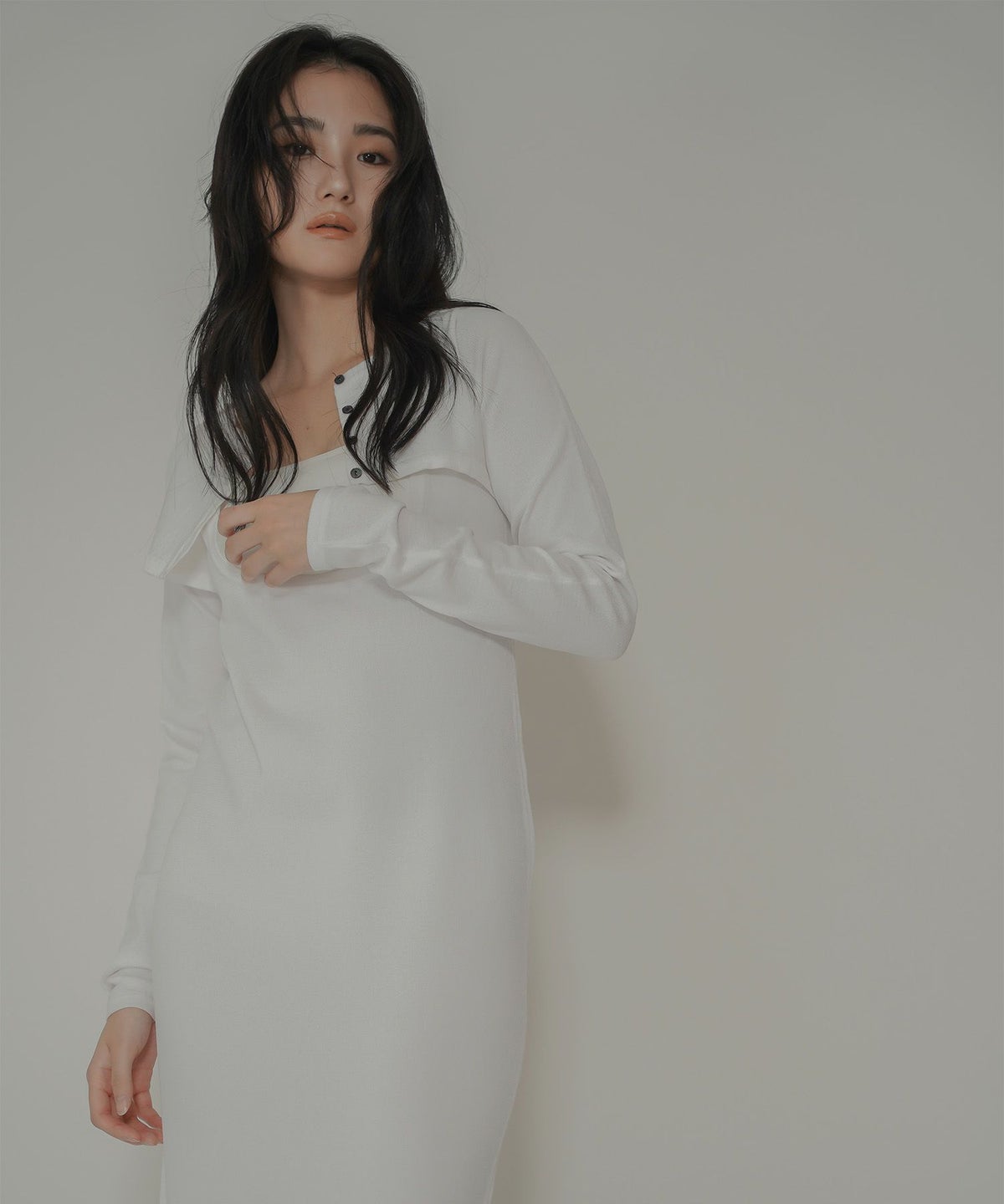 アセテート ショート カーデ KINO THE KEI