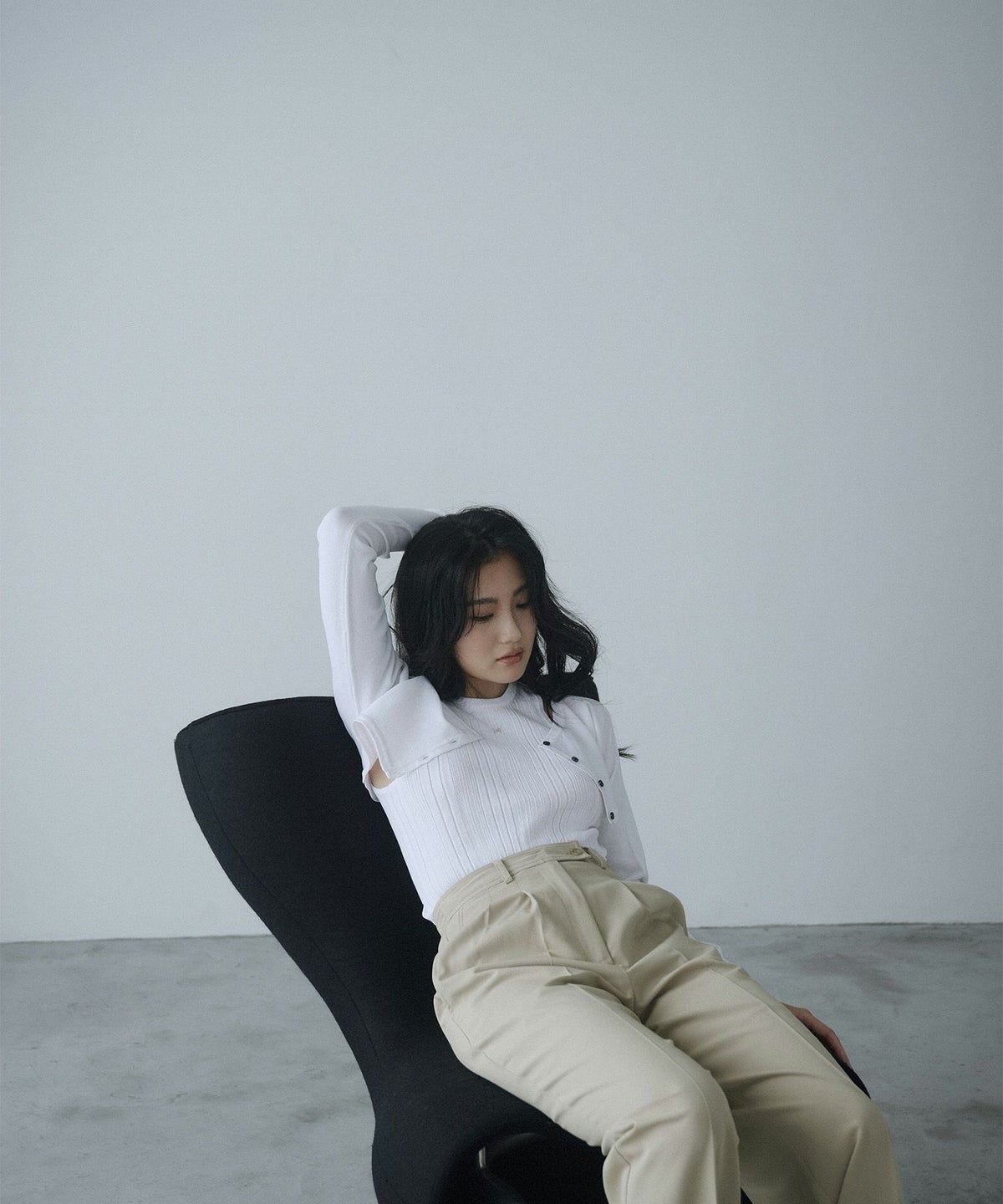 アセテート ショート カーデ KINO THE KEI