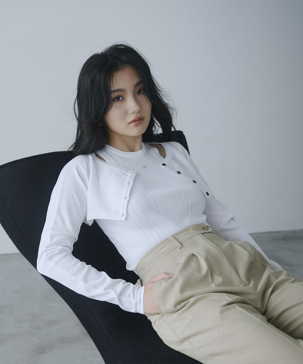 アセテート ショート カーデ KINO THE KEI