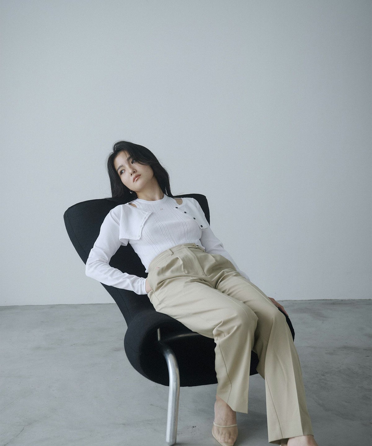 アセテート ショート カーデ KINO THE KEI