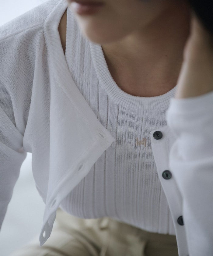 アセテート ショート カーデ KINO THE KEI