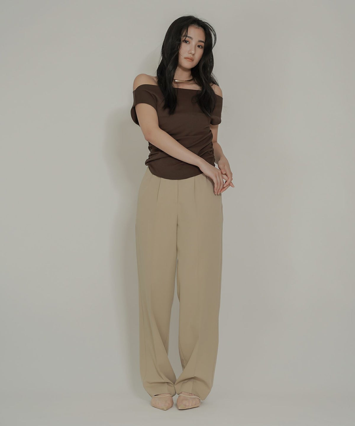 2WAY ドレープ プルオーバー ( セットアップ可 ) KINO THE KEI