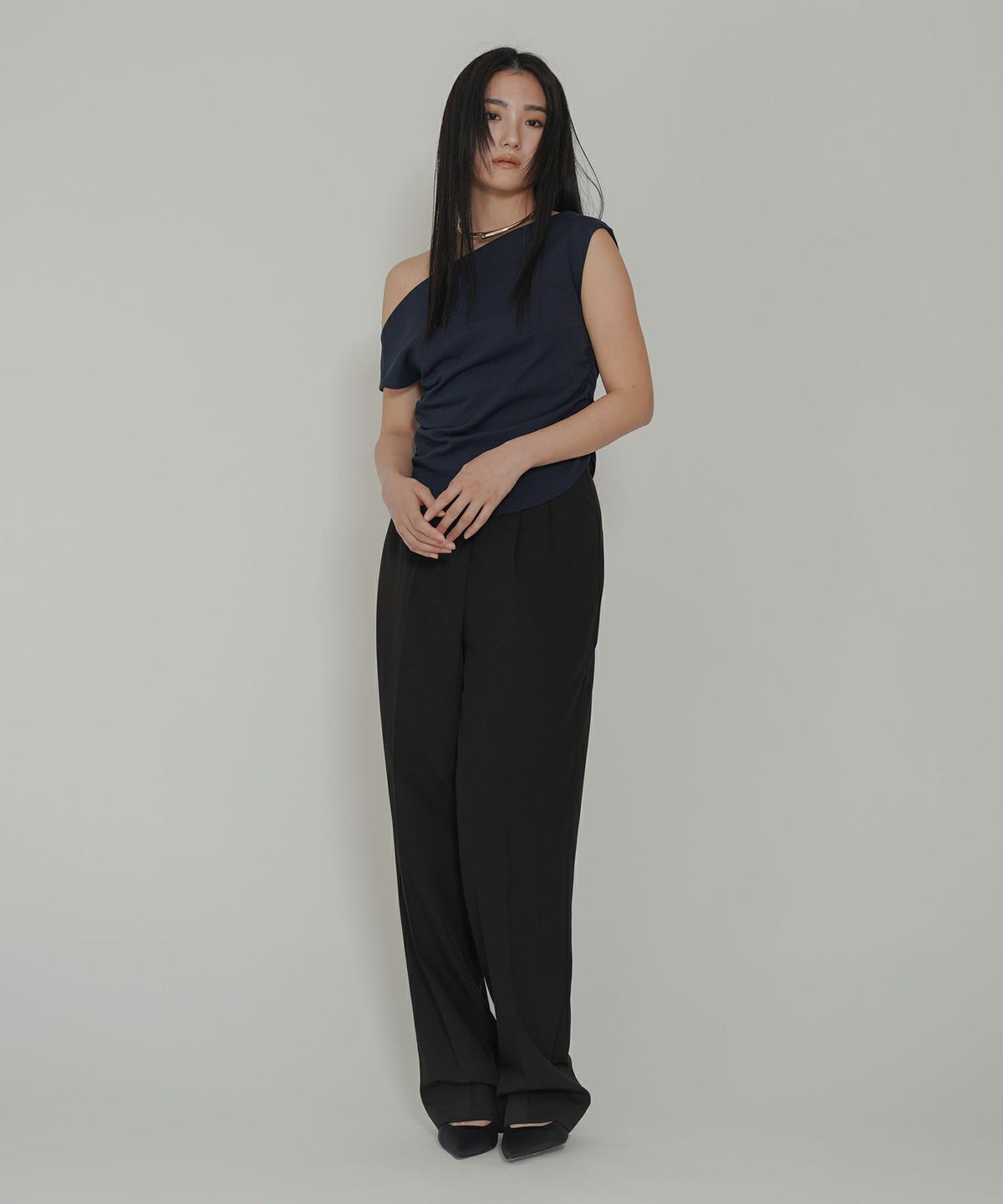 2WAY ドレープ プルオーバー ( セットアップ可 ) KINO THE KEI