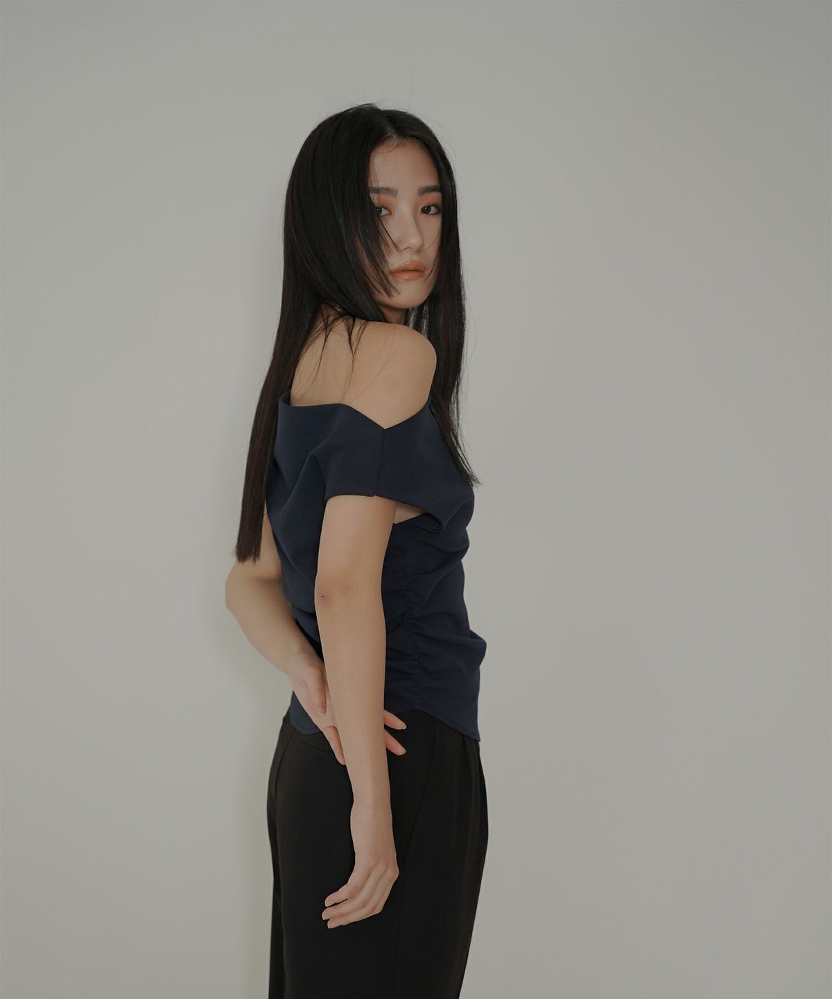 2WAY ドレープ プルオーバー ( セットアップ可 ) KINO THE KEI