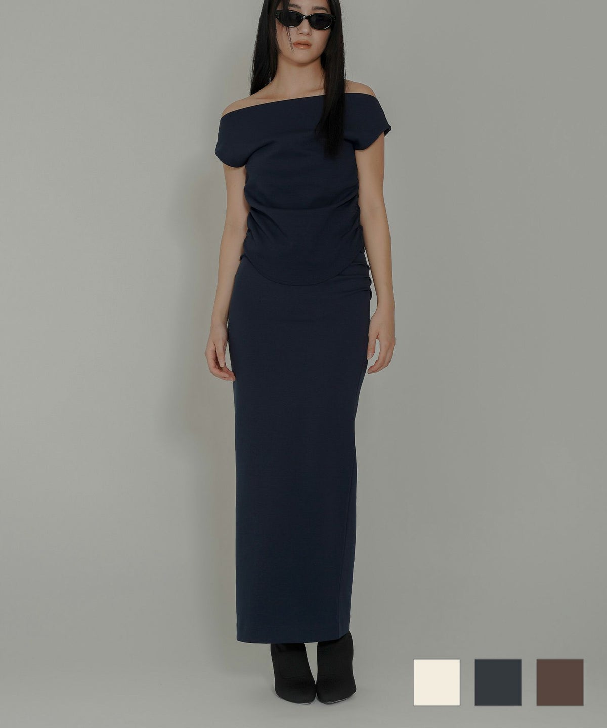 サイド タック スカート ( セットアップ可 ) KINO THE KEI