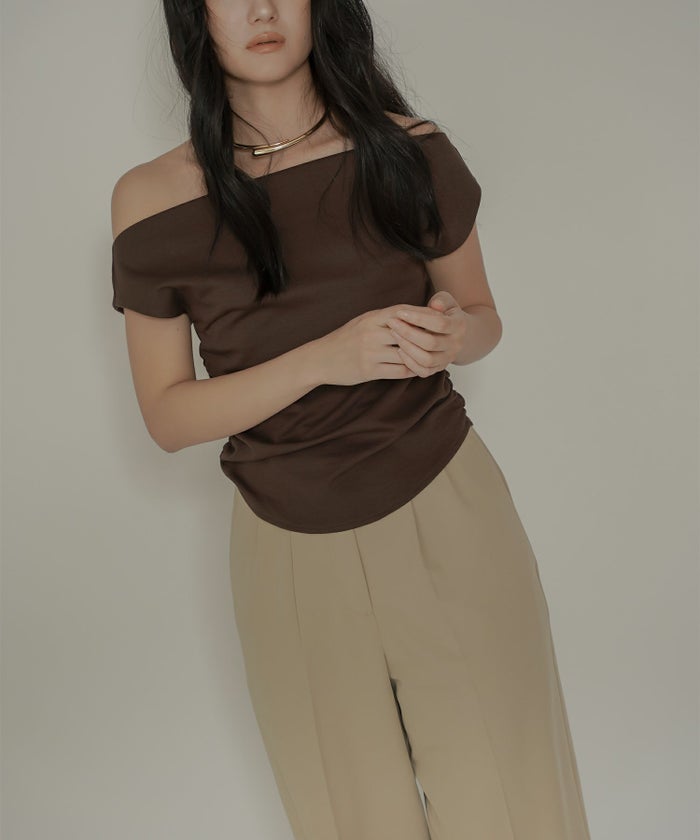 タック ワイド パンツ KINO THE KEI