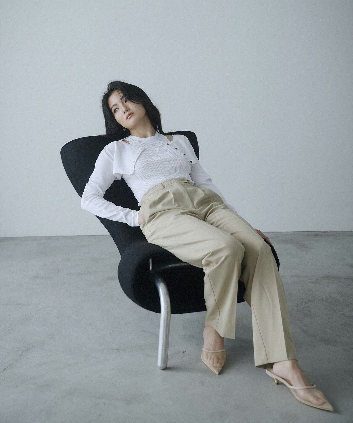 タック ワイド パンツ KINO THE KEI