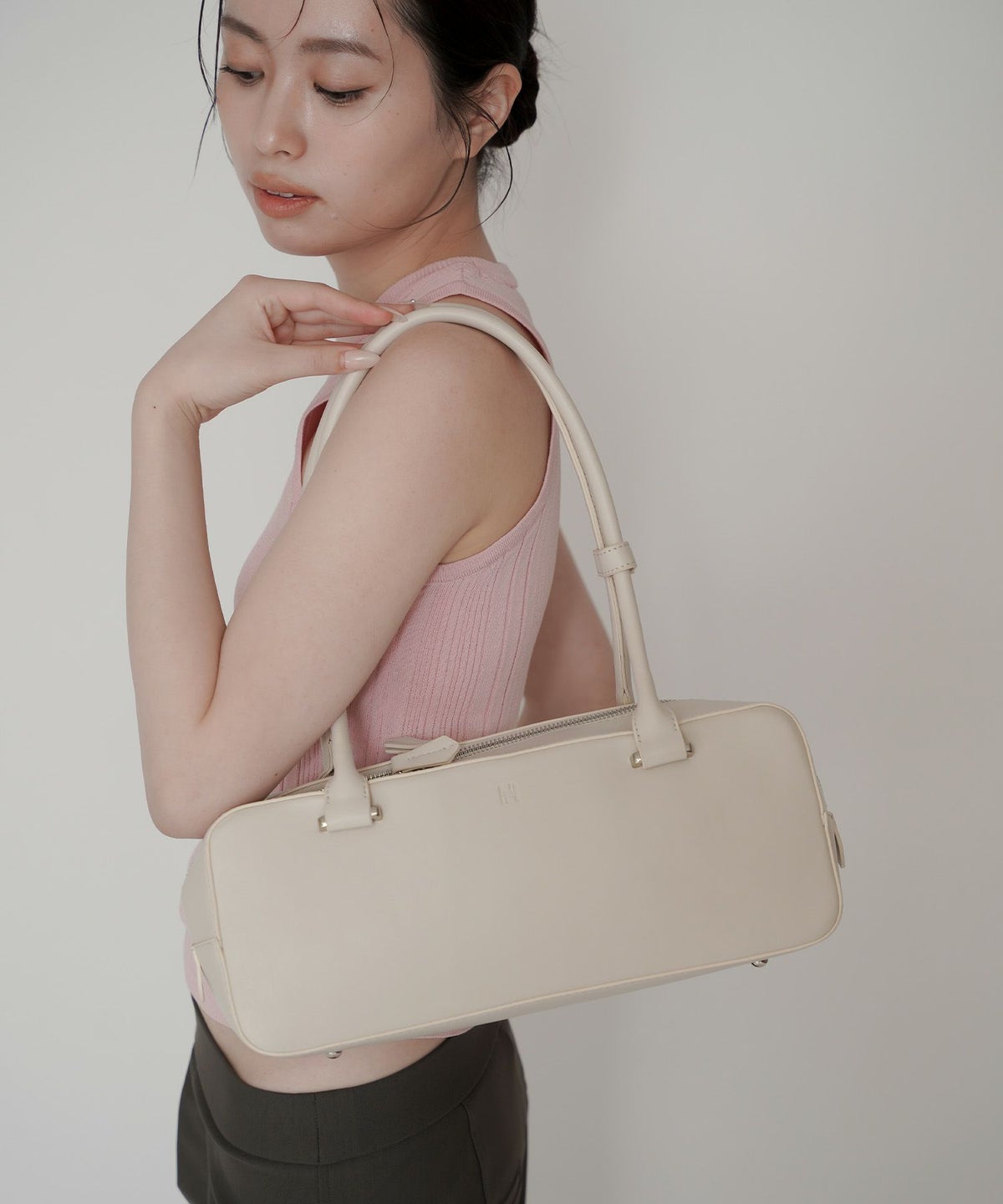 オリジナル エンボス ボストン バッグ KINO THE KEI