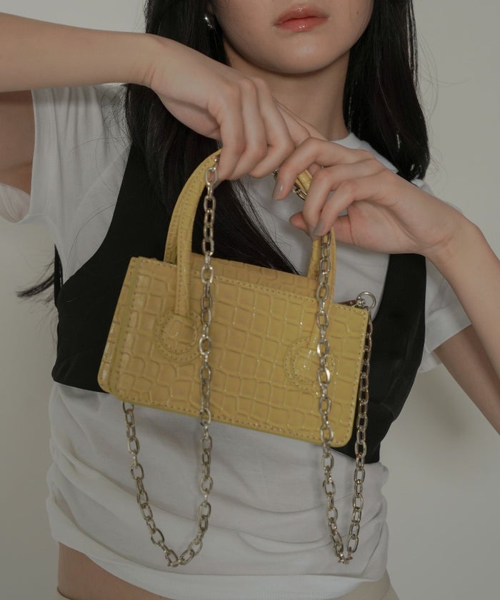 クロコダイル タイニー バッグ KINO THE KEI
