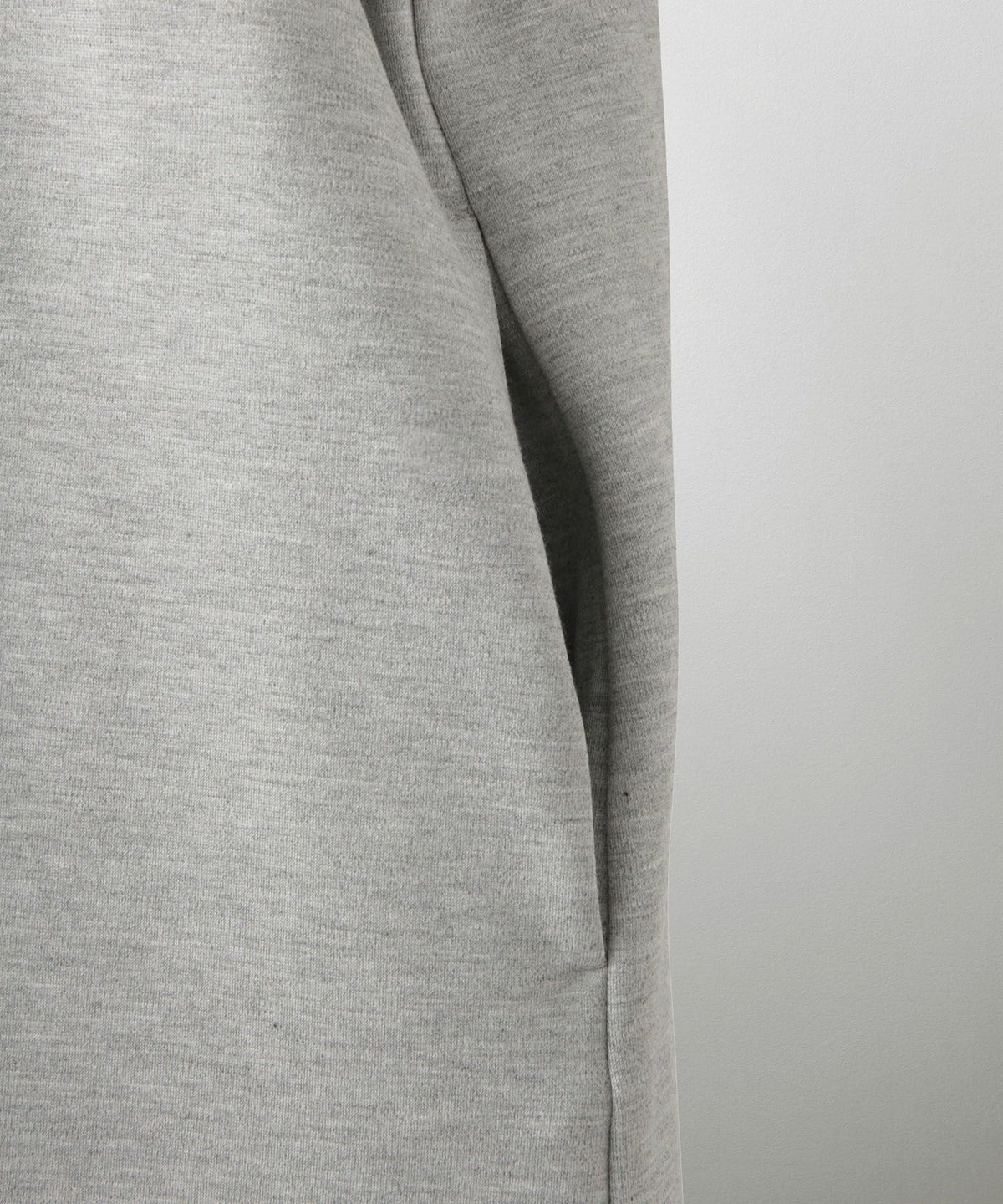 レディース 春 秋 ポンチ素材 カジュアル 上品/グレー/ブラック/M/プチフリル/ポケット/長袖