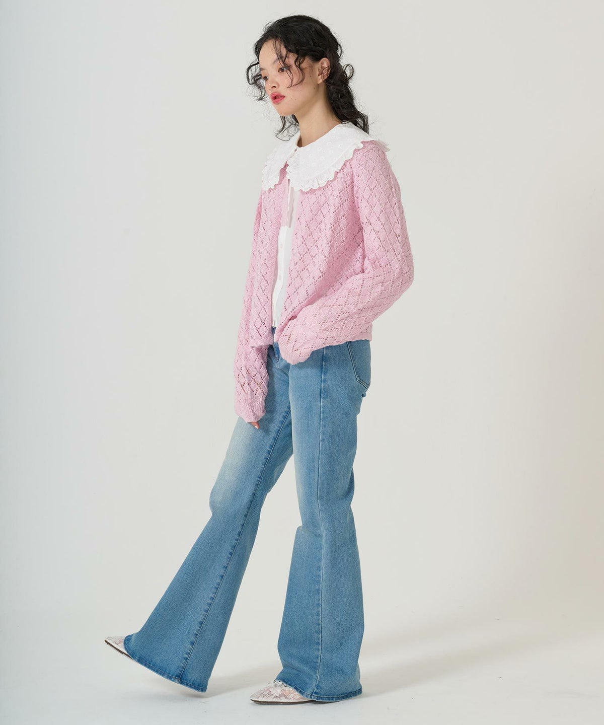 トップス/ブラウス/レース/ドッキング