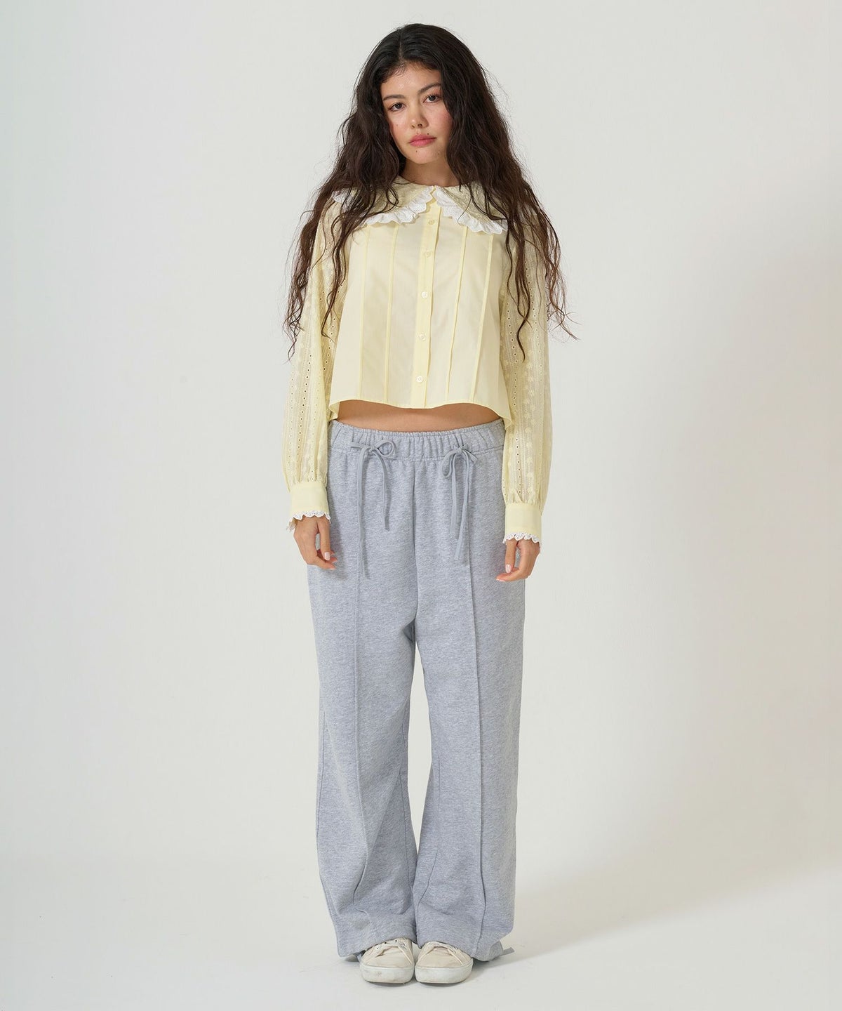 トップス/ブラウス/レース/ドッキング