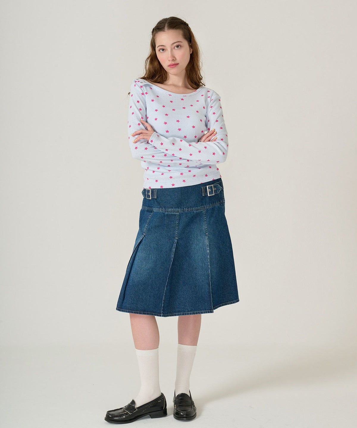 カットソー/トップス/ロンT/スター