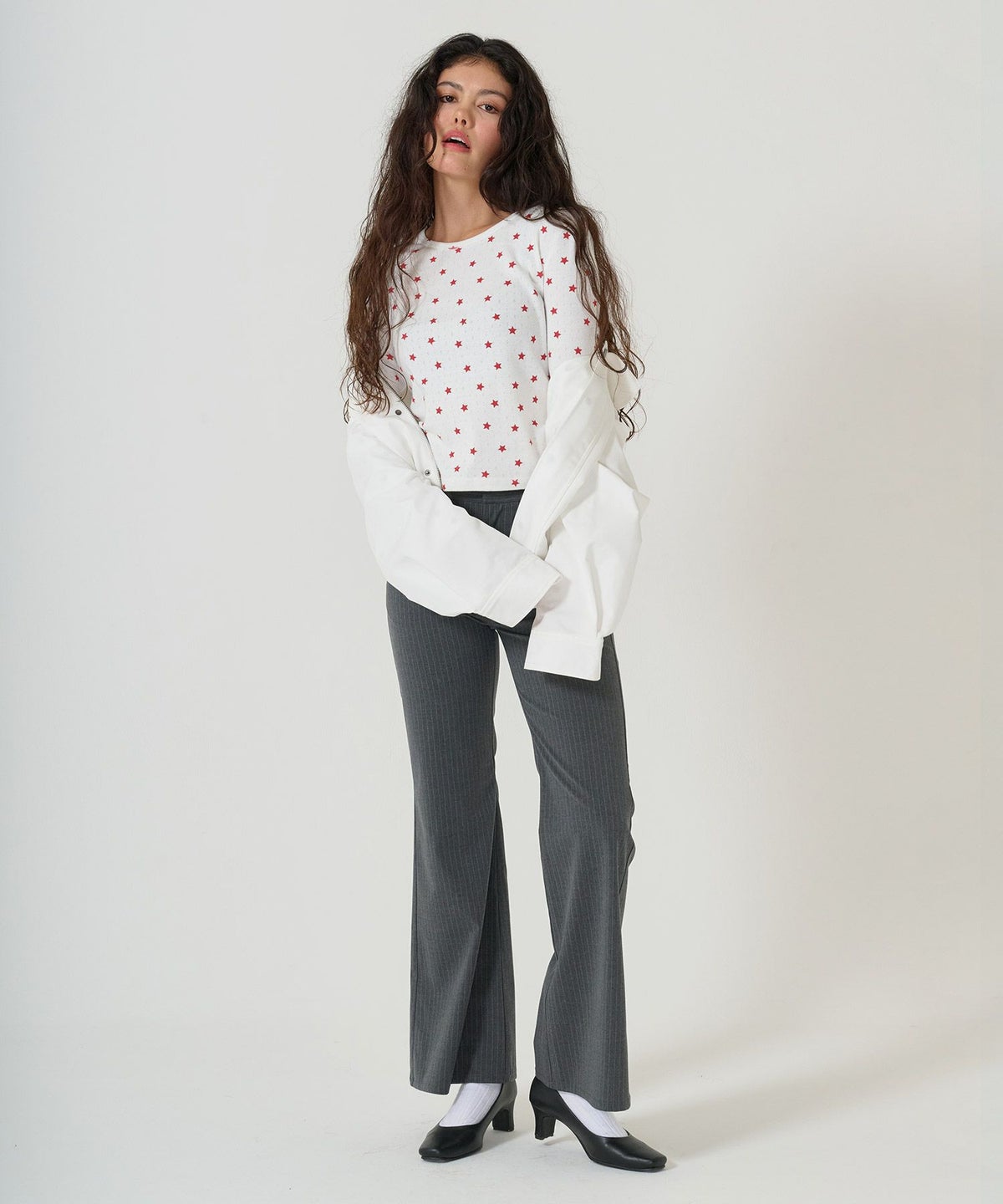 カットソー/トップス/ロンT/スター