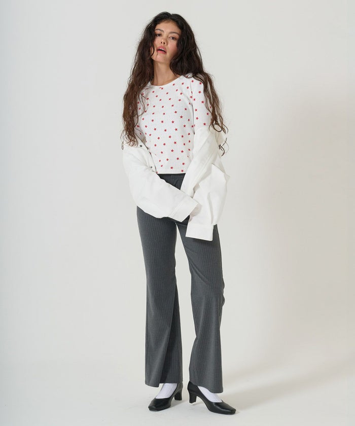 カットソー/トップス/ロンT/スター