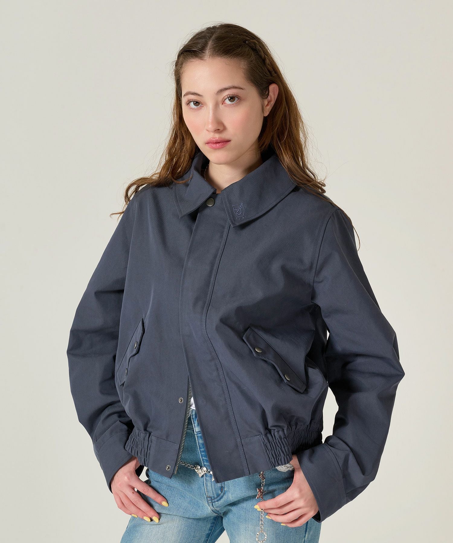 ジップアップ コンパクトブルゾン TINA：JOJUN 全3色｜tnj211-1030【3