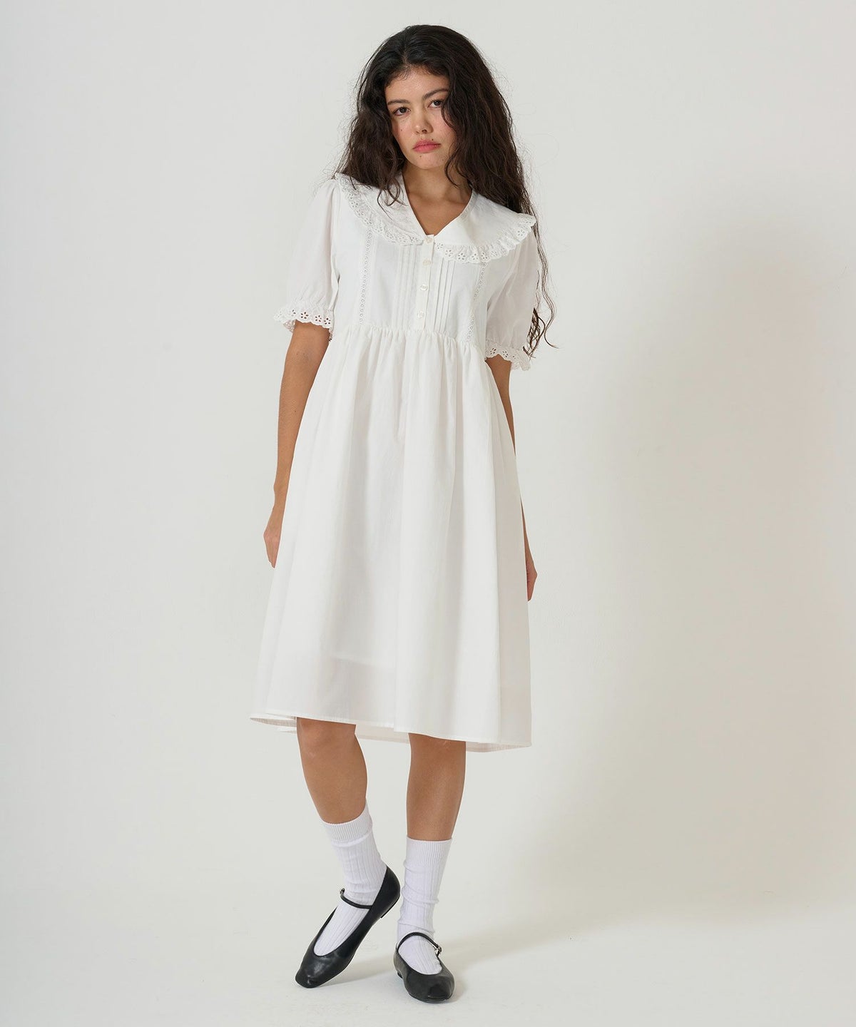 ワンピース/2way/パフスリーブ