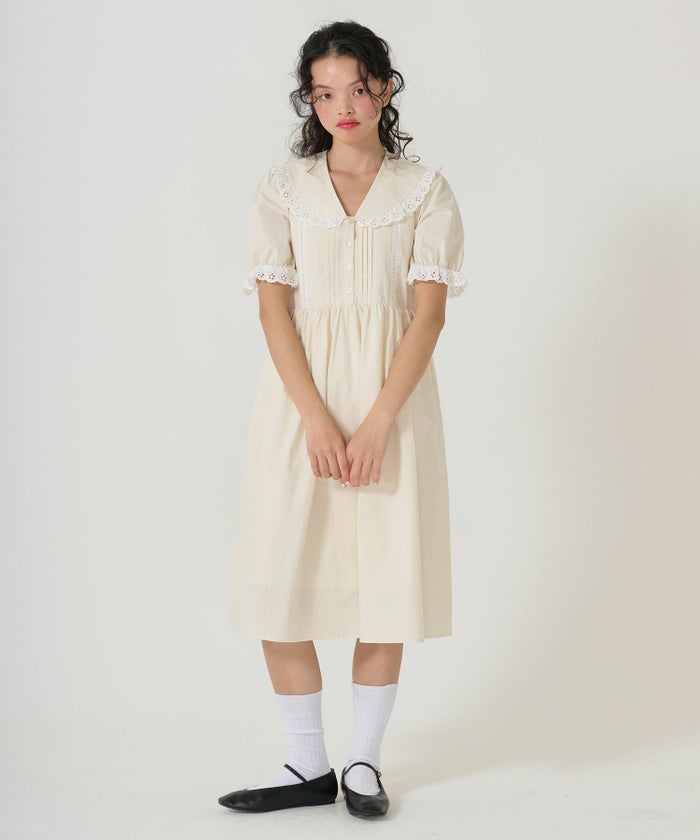 ワンピース/2way/パフスリーブ