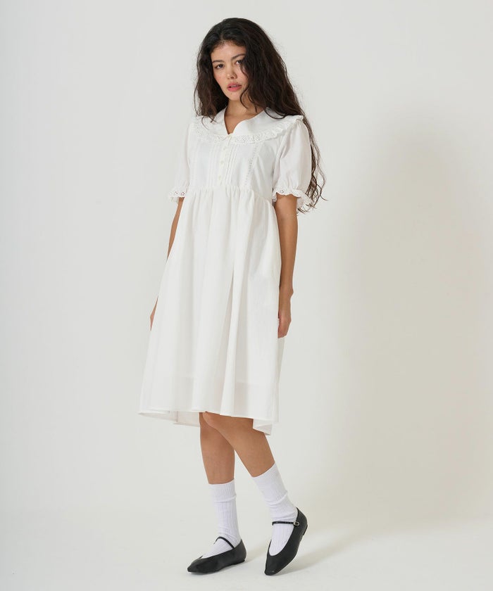 ワンピース/2way/パフスリーブ