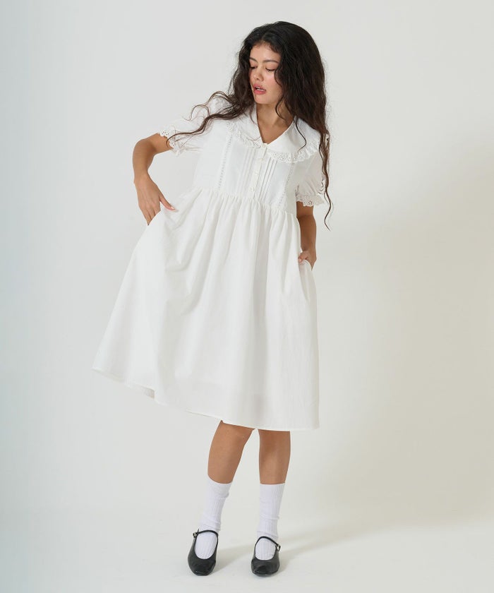 ワンピース/2way/パフスリーブ