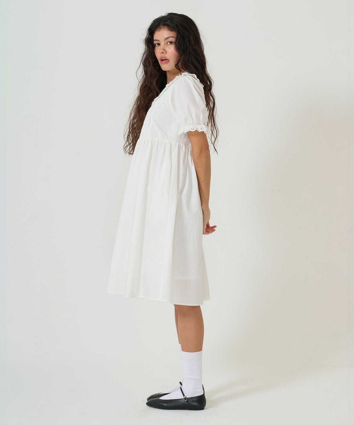 ワンピース/2way/パフスリーブ