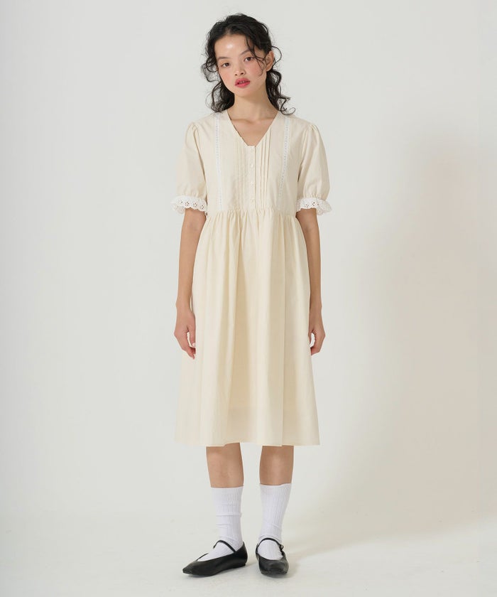 ワンピース/2way/パフスリーブ