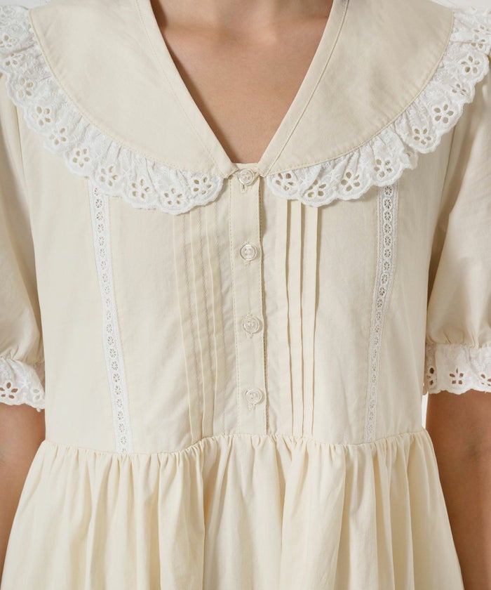 ワンピース/2way/パフスリーブ