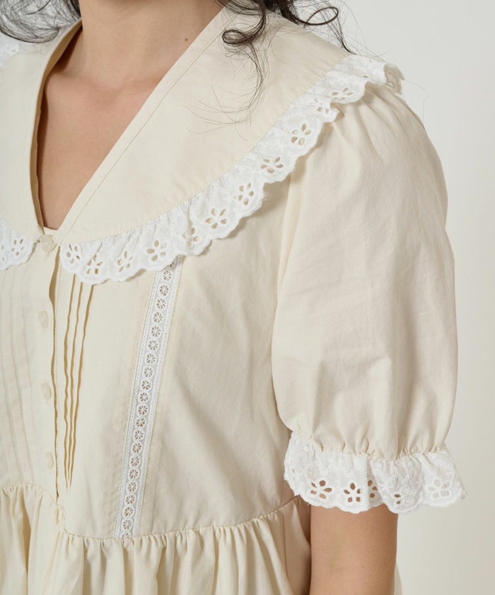 ワンピース/2way/パフスリーブ