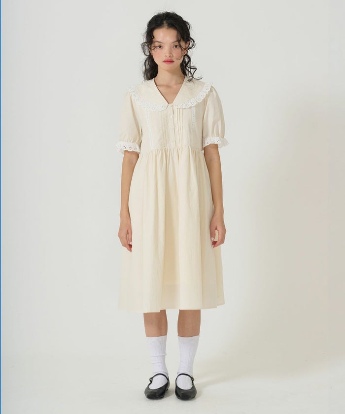 ワンピース/2way/パフスリーブ