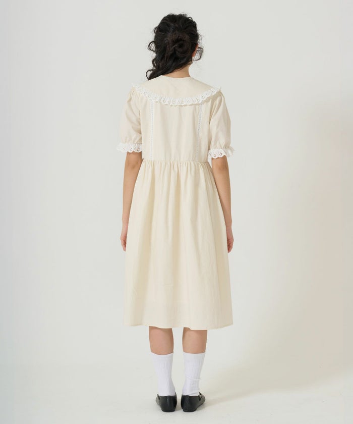 ワンピース/2way/パフスリーブ