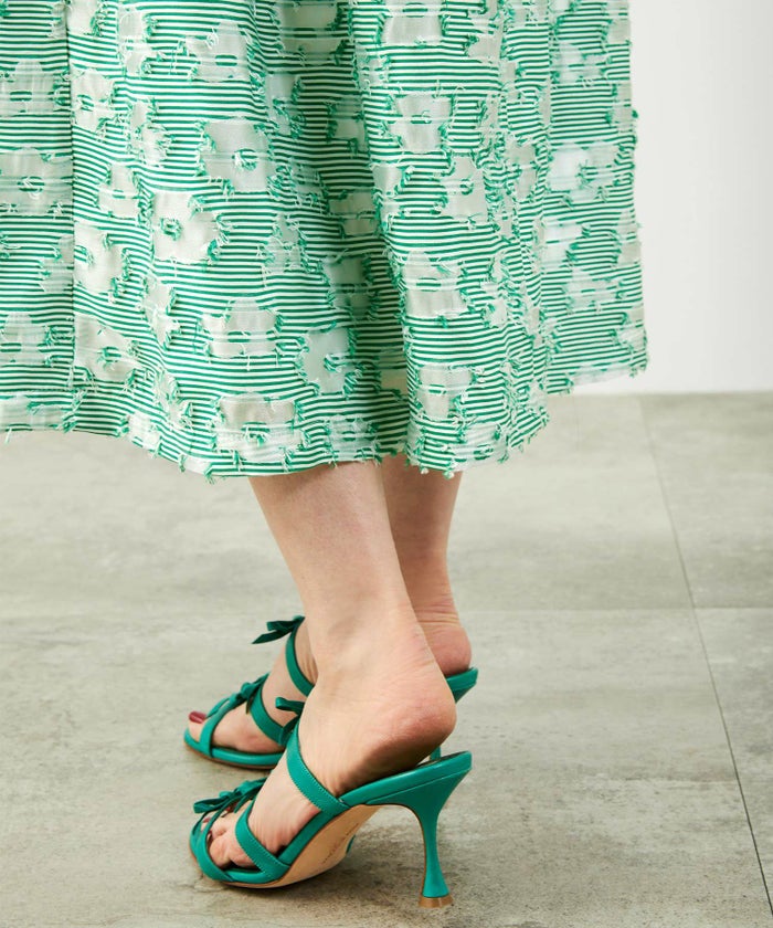 手洗い可おしゃれフェミニン上品エレガント大人可愛いきれいめ花柄フラワー春ジョイントスペース