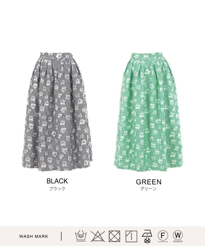 手洗い可おしゃれフェミニン上品エレガント大人可愛いきれいめ花柄フラワー春ジョイントスペース