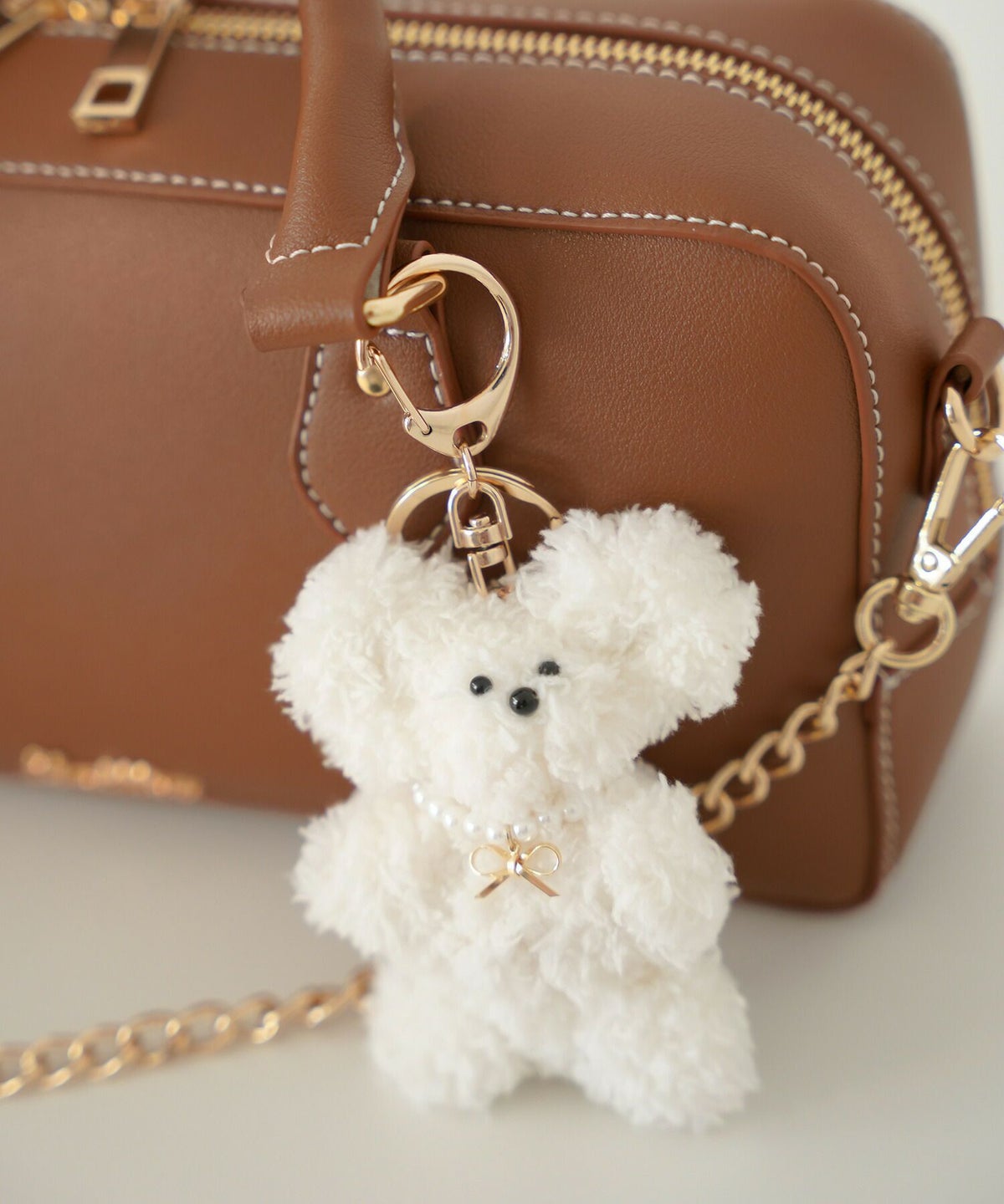 レディース/セット/ぬいぐるみ/ぬい活/バッグ/横長/ボストンバッグ/2点セット