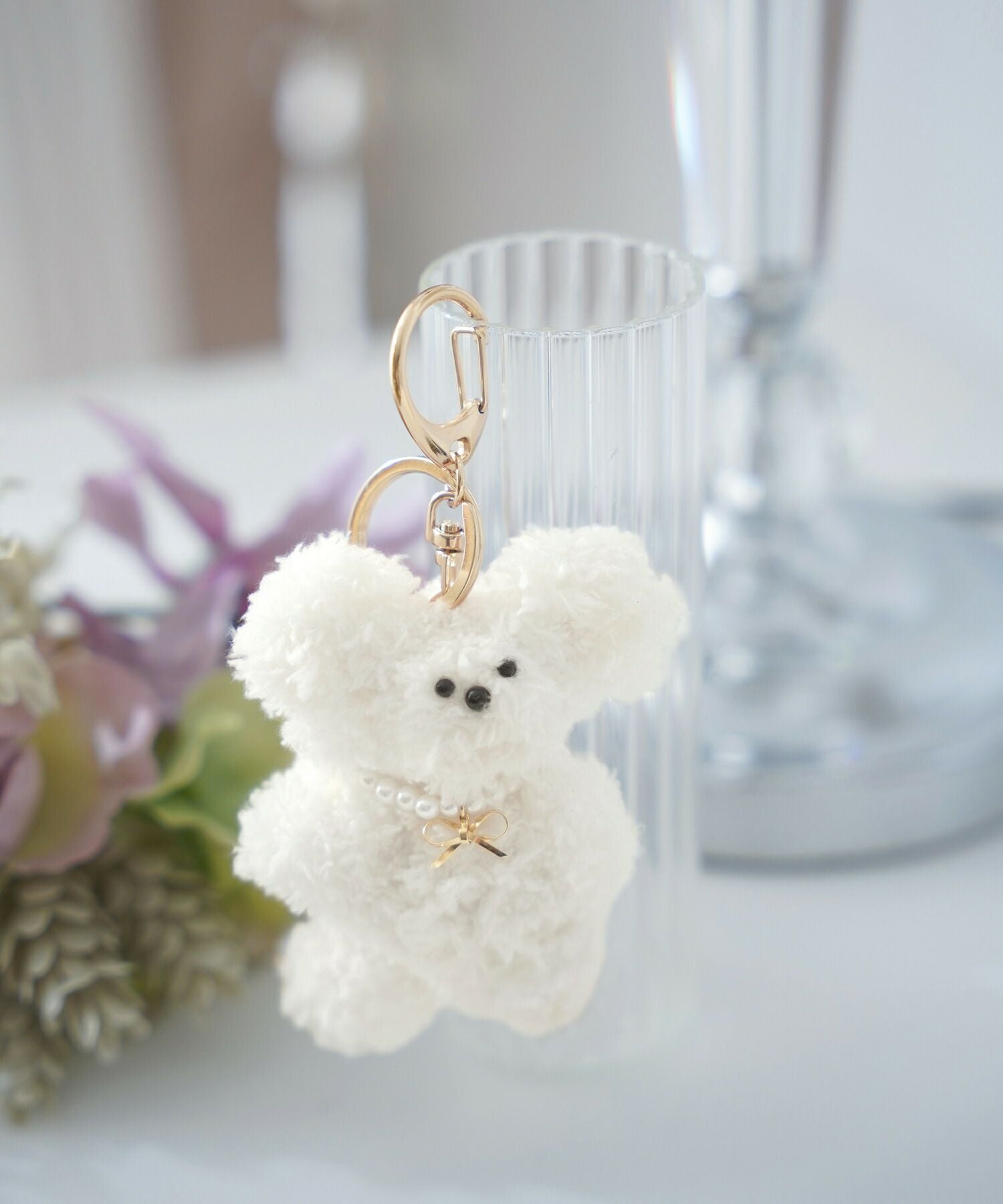 2点以上で半額クーポン対象 vaniller オリジナル チャーム付き ベア