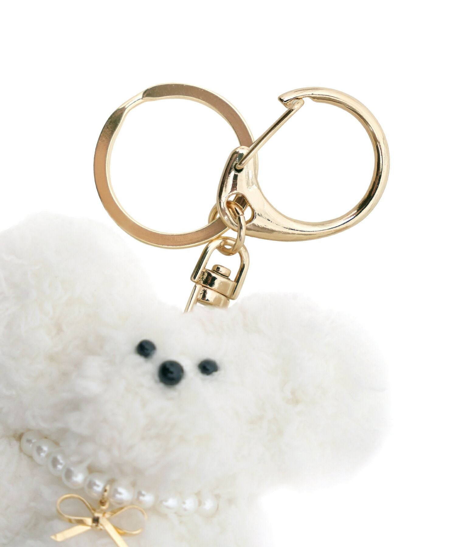 SPRING-SALE vaniller オリジナル チャーム付き ベア キーチャーム le