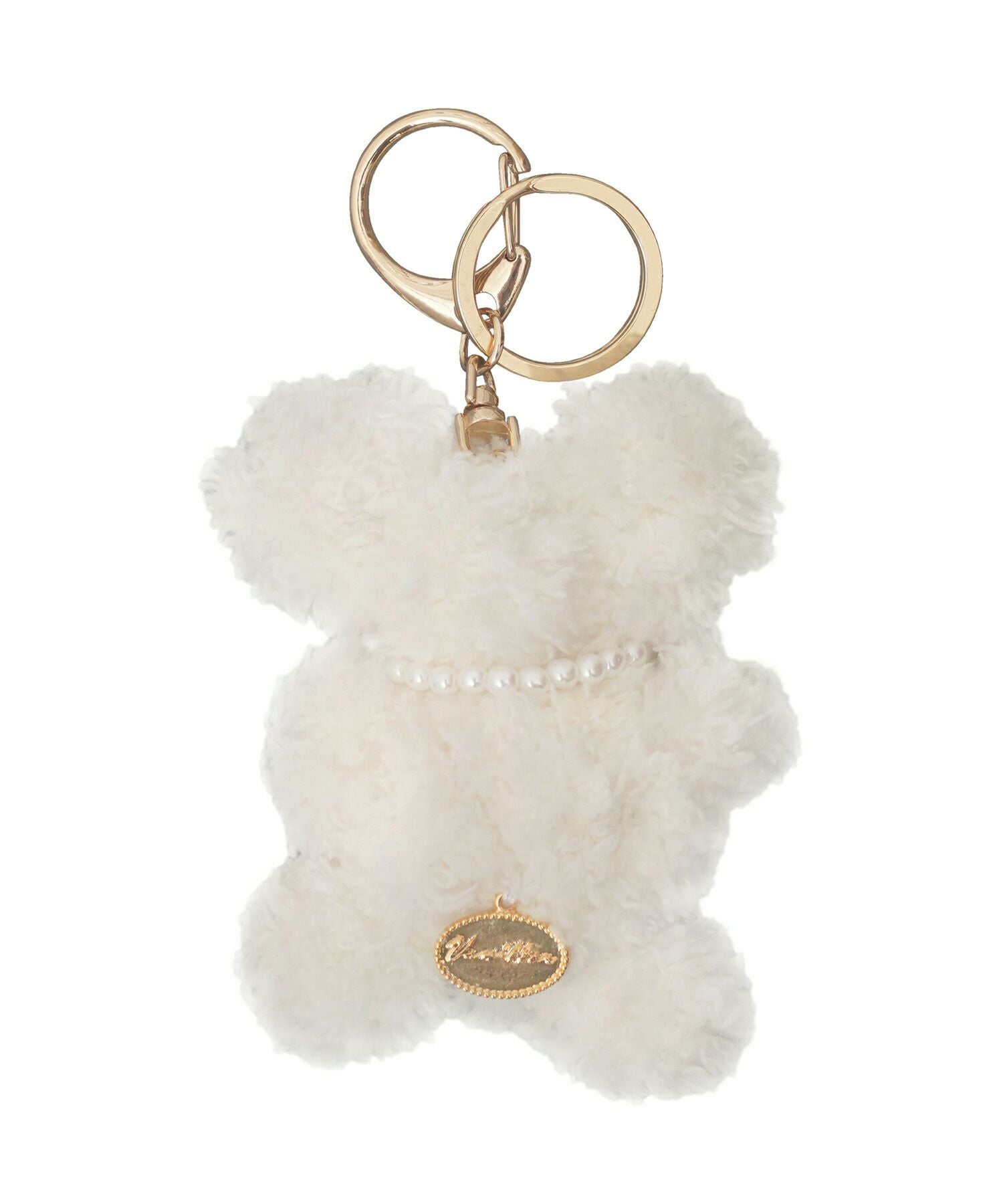 SPRING-SALE vaniller オリジナル チャーム付き ベア キーチャーム le