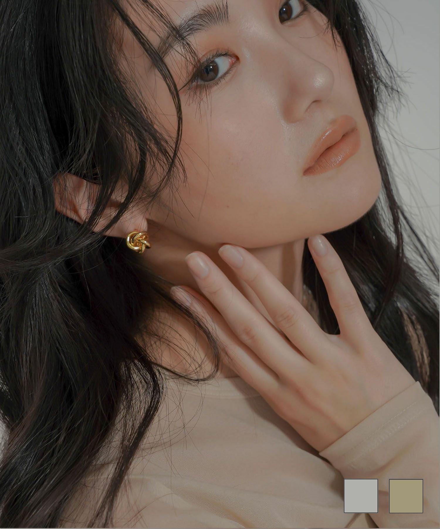 【1204】ツイストデザイン ピアス ツイスト デザイン ピアス KINO THE KEI 全2色｜ktk955-0031【2