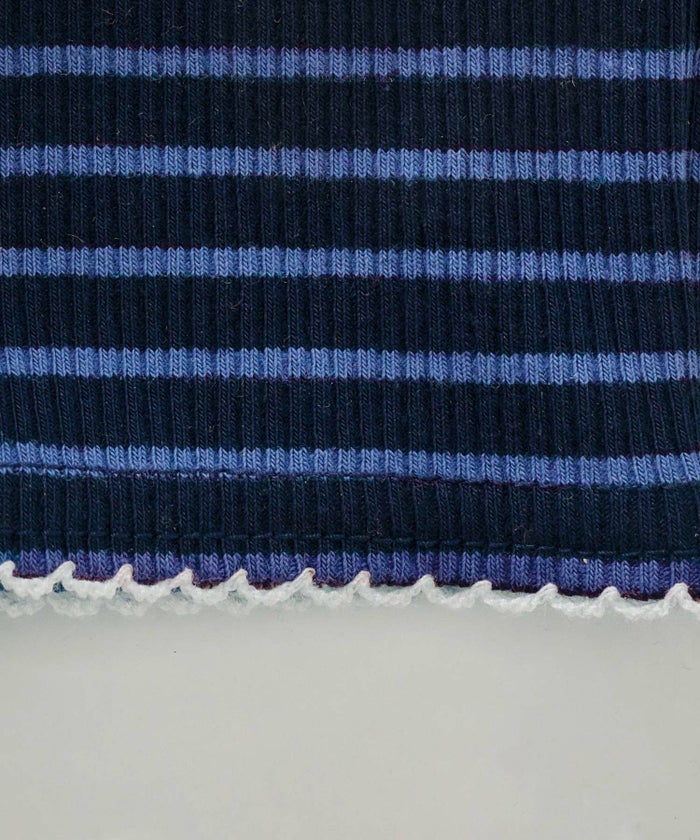 トップス/キャミソール/リブ/ボーダー